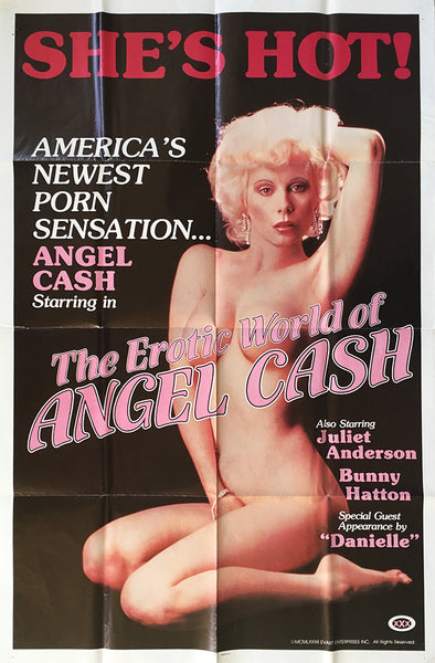 Erotic World of Angel Cash    US 1 SHEET