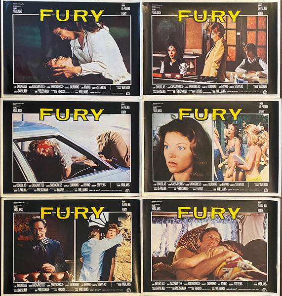 Fury, The    9 ITALIAN FOTOBUSTAS