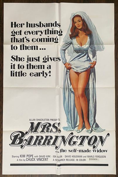 Mrs Barrington    US 1 SHEET