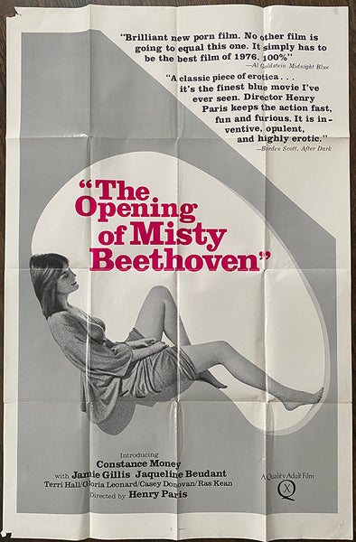 Opening of Misty Beethoven    US 1 SHEET