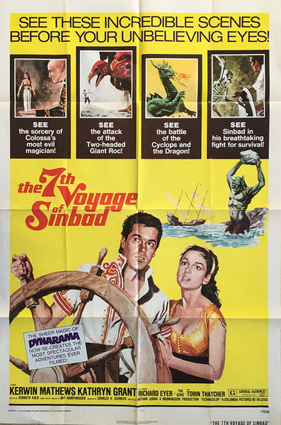 Seventh Voyage of Sinbad    US 1 SHEET    1975 Re-release
