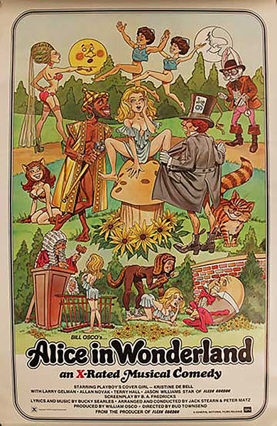 Alice In Wonderland    UNFOLDED US 1 SHEET