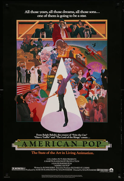 American Pop    US 1 SHEET