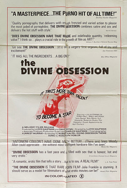 Divine Obsession    US 1 SHEET