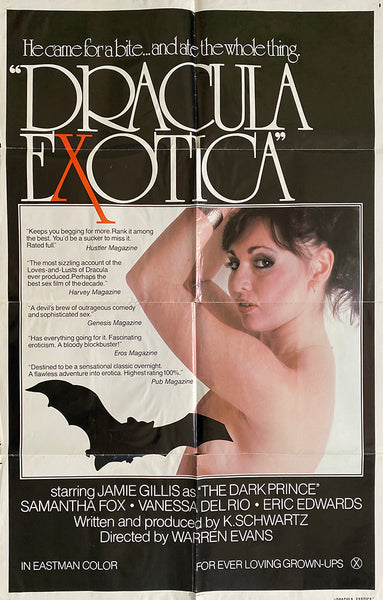Dracula Exotica    US 1 SHEET