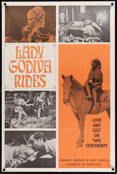 Lady Godiva Rides    US 1 SHEET