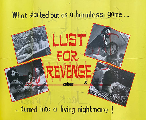 Lust For Revenge    UK QUAD