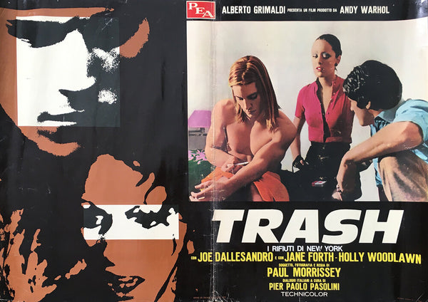 Trash, Andy Warhol's    ITALIAN FOTOBUSTA #2