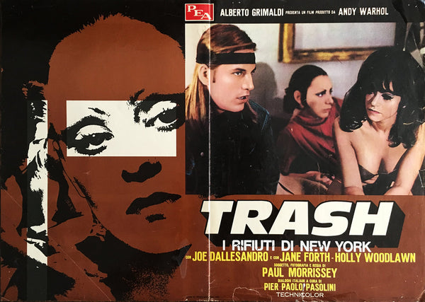 Trash, Andy Warhol's    ITALIAN FOTOBUSTA #1